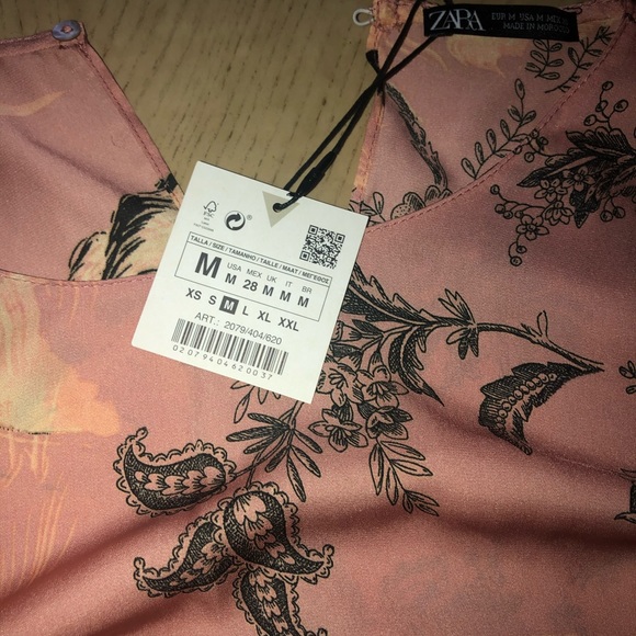 Zara printed dress NWT - Picture 6 of 7